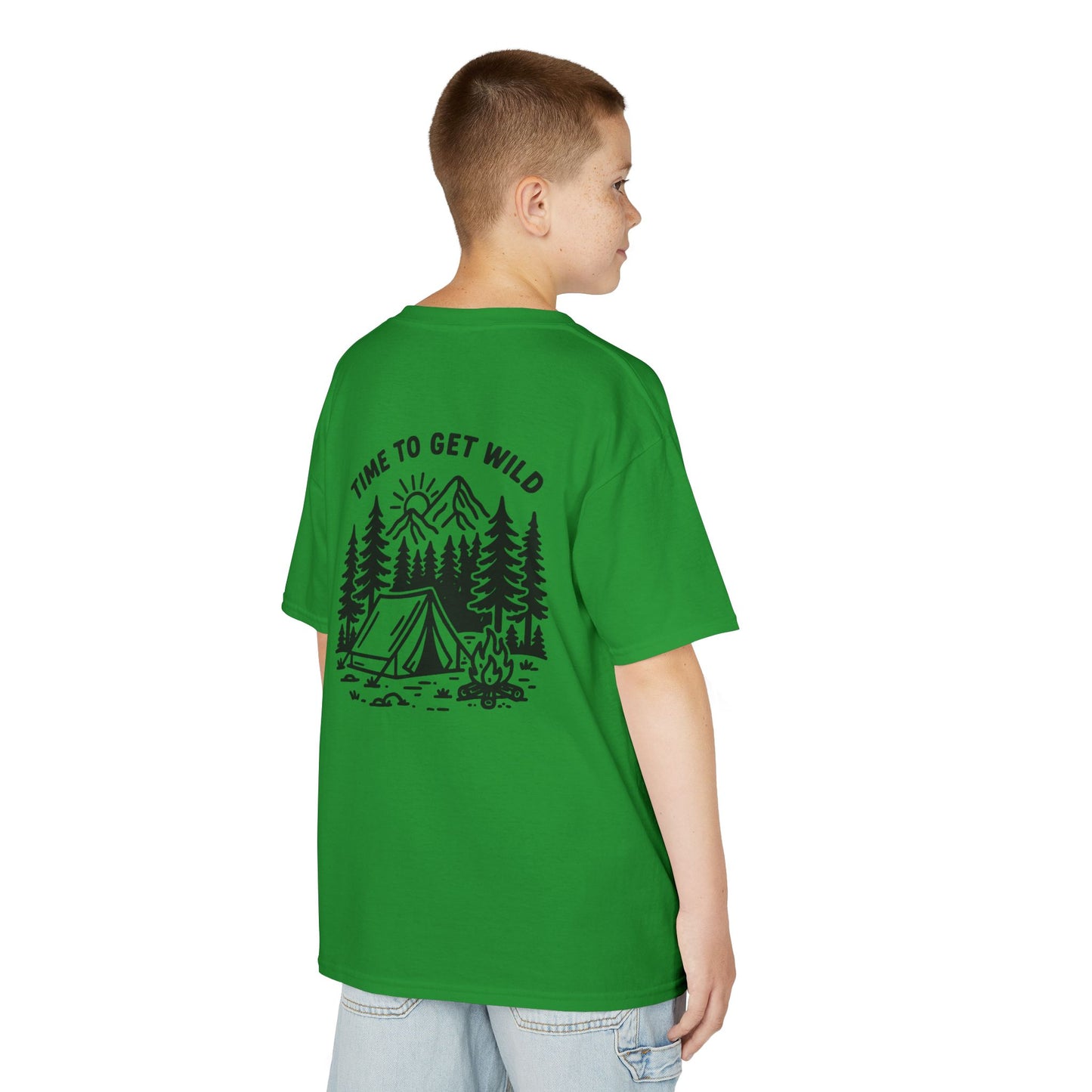 Kids Camping Adventure Tee