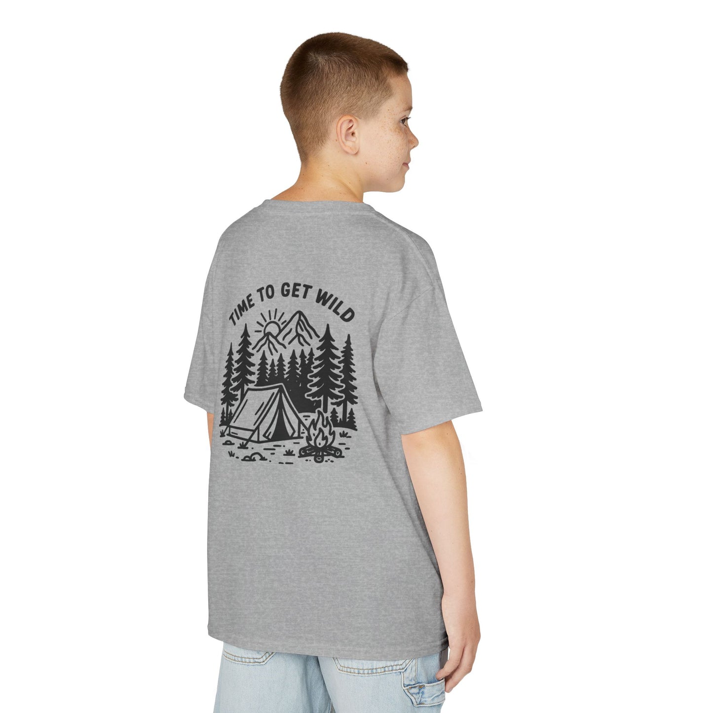 Kids Camping Adventure Tee