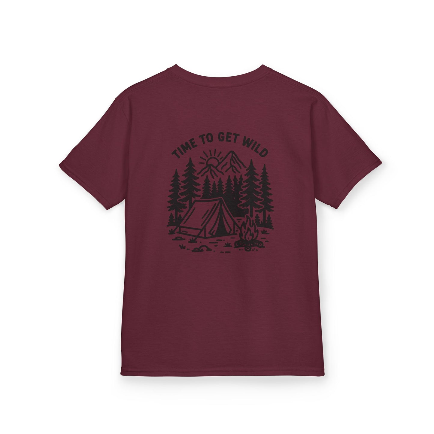 Kids Camping Adventure Tee