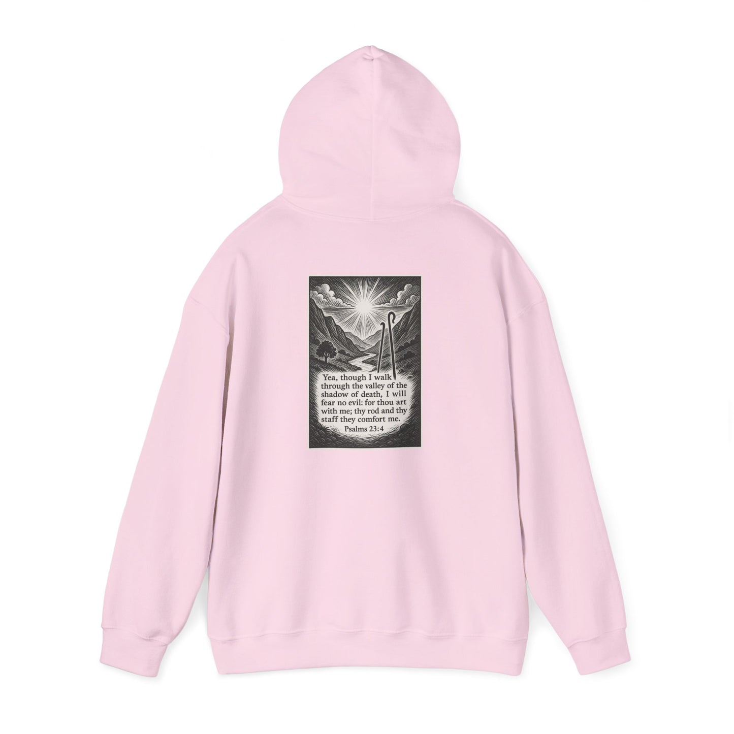 Psalms 23:4 - Hoodie