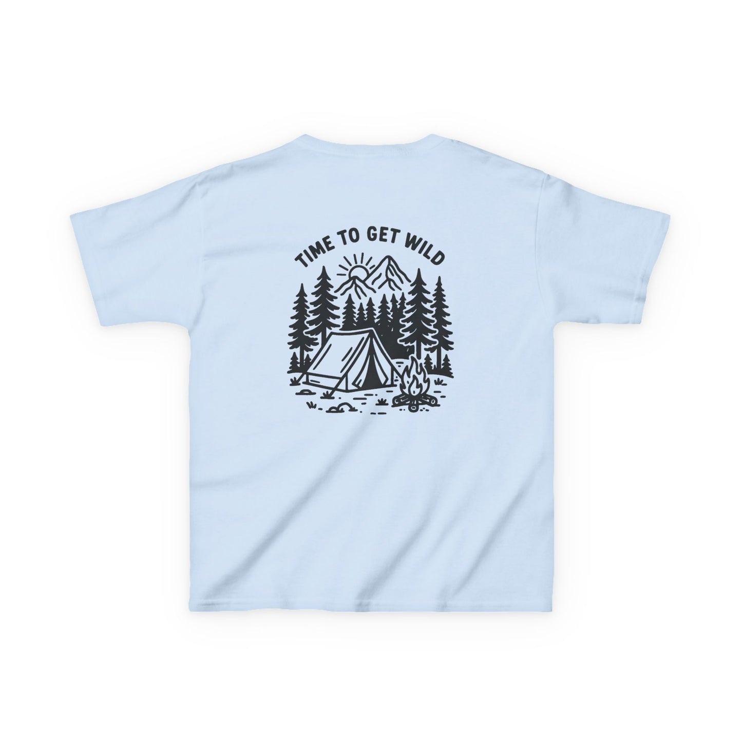 Kids Camping Adventure Tee