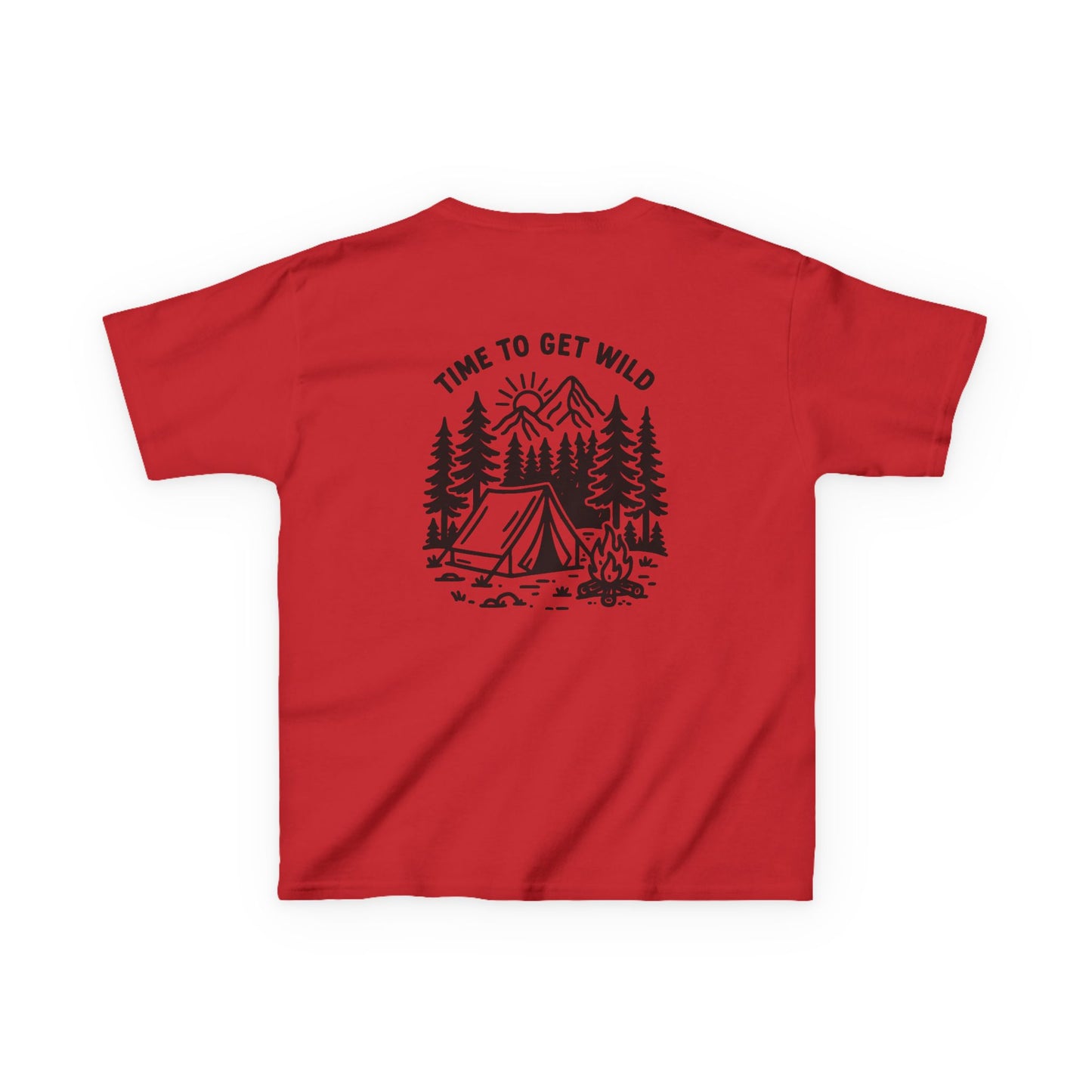 Kids Camping Adventure Tee