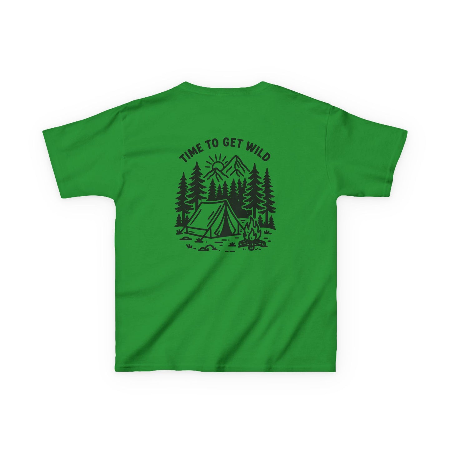 Kids Camping Adventure Tee
