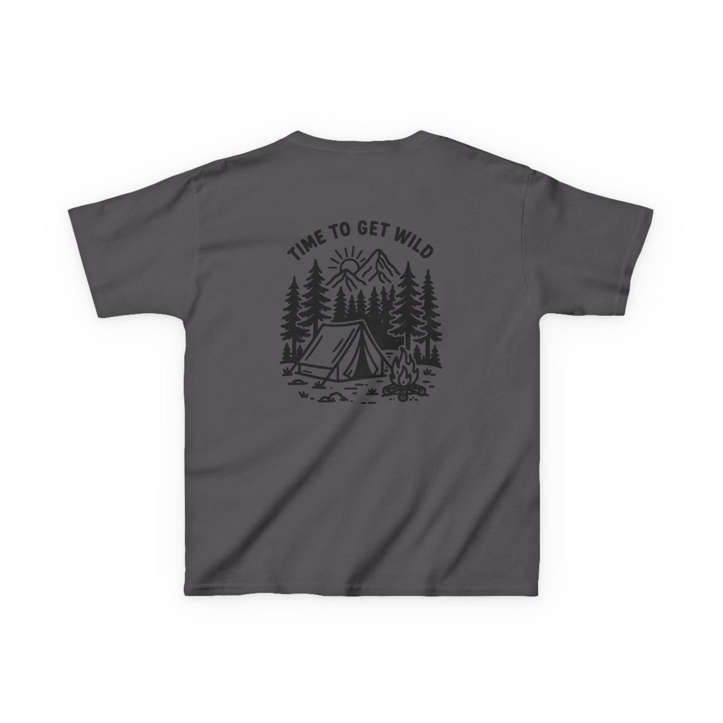 Kids Camping Adventure Tee