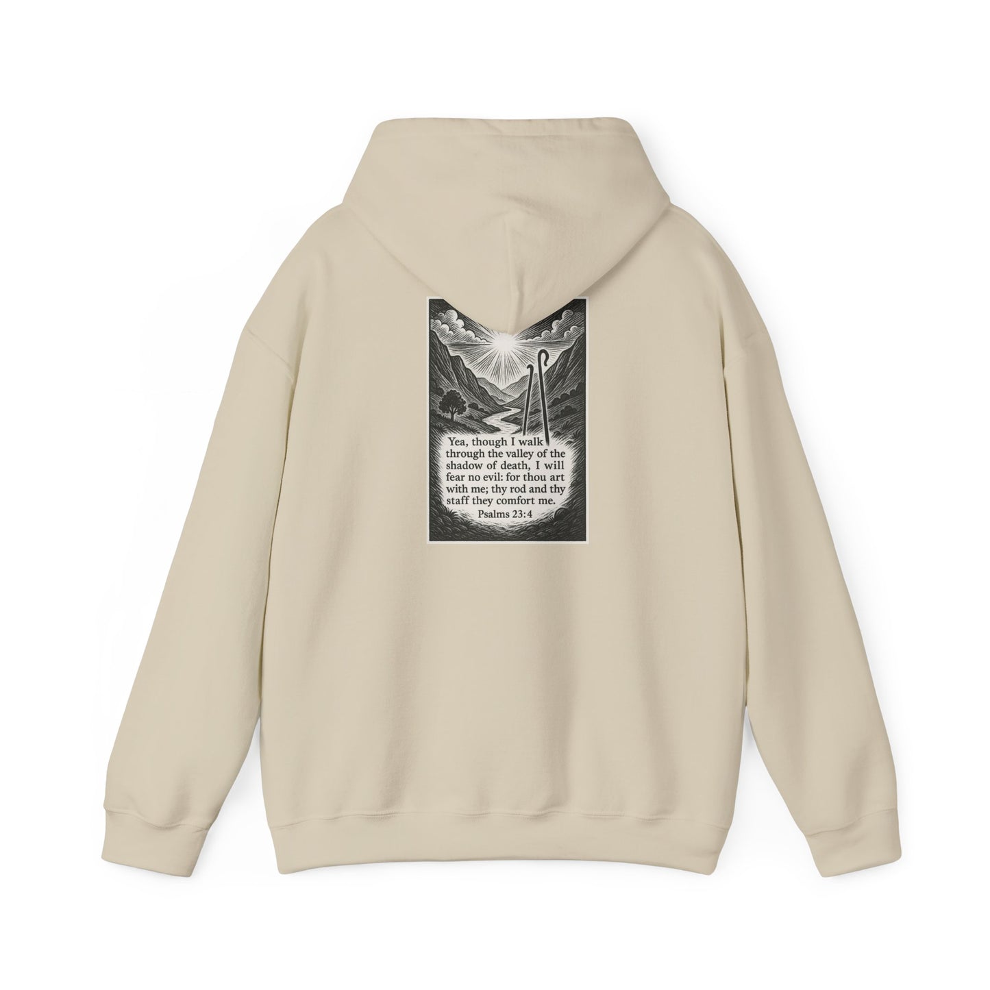 Psalms 23:4 - Hoodie