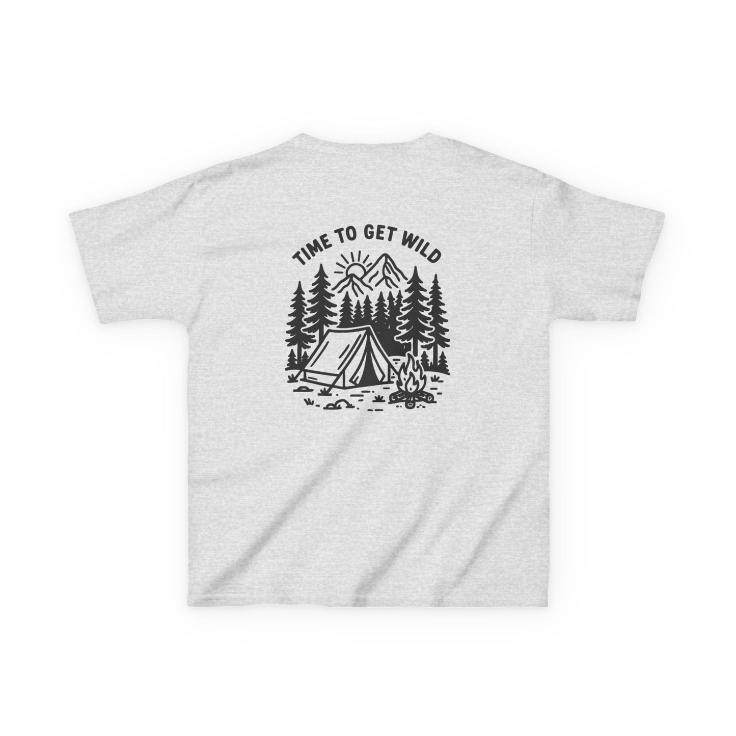 Kids Camping Adventure Tee