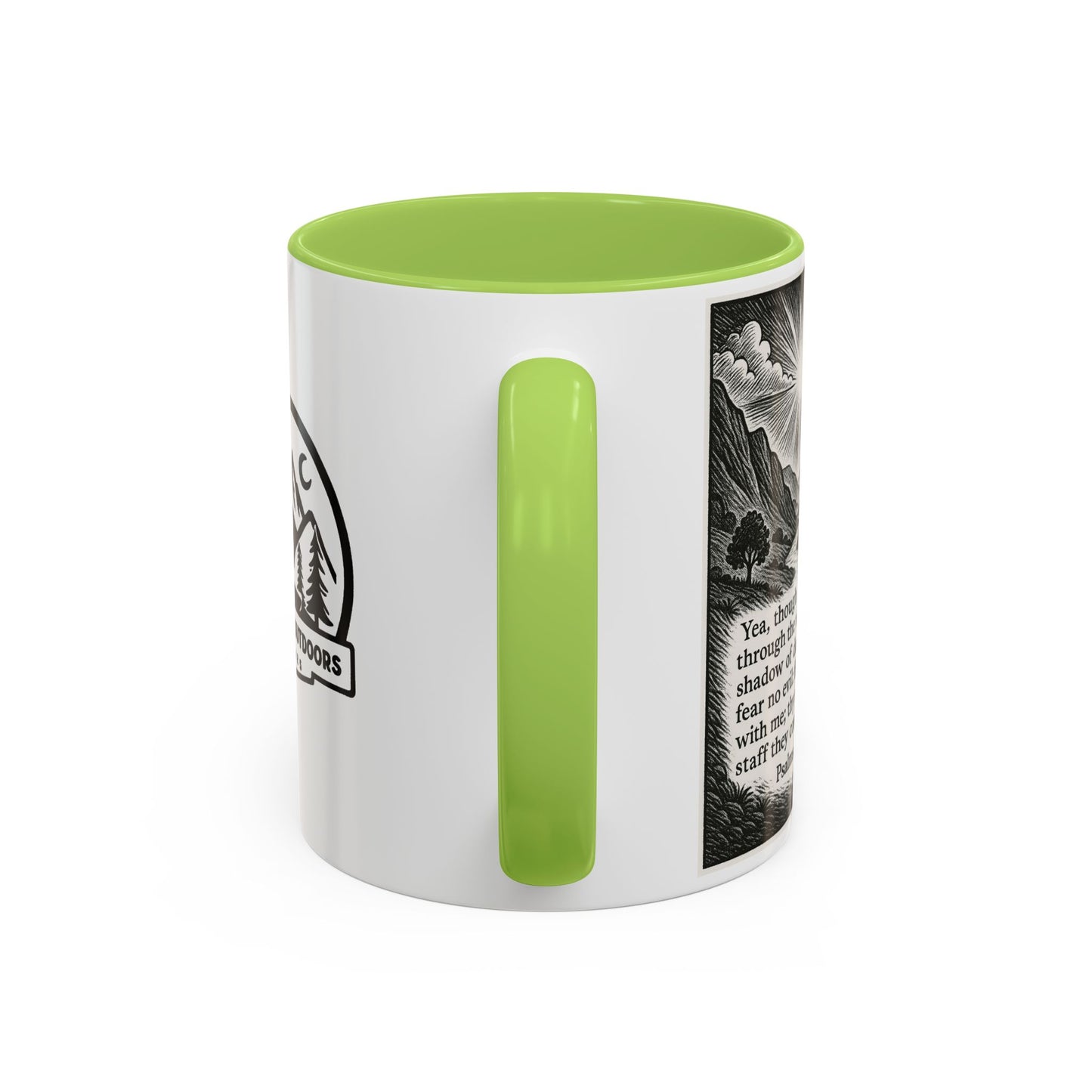 Psalms 23:4 Coffe Mug