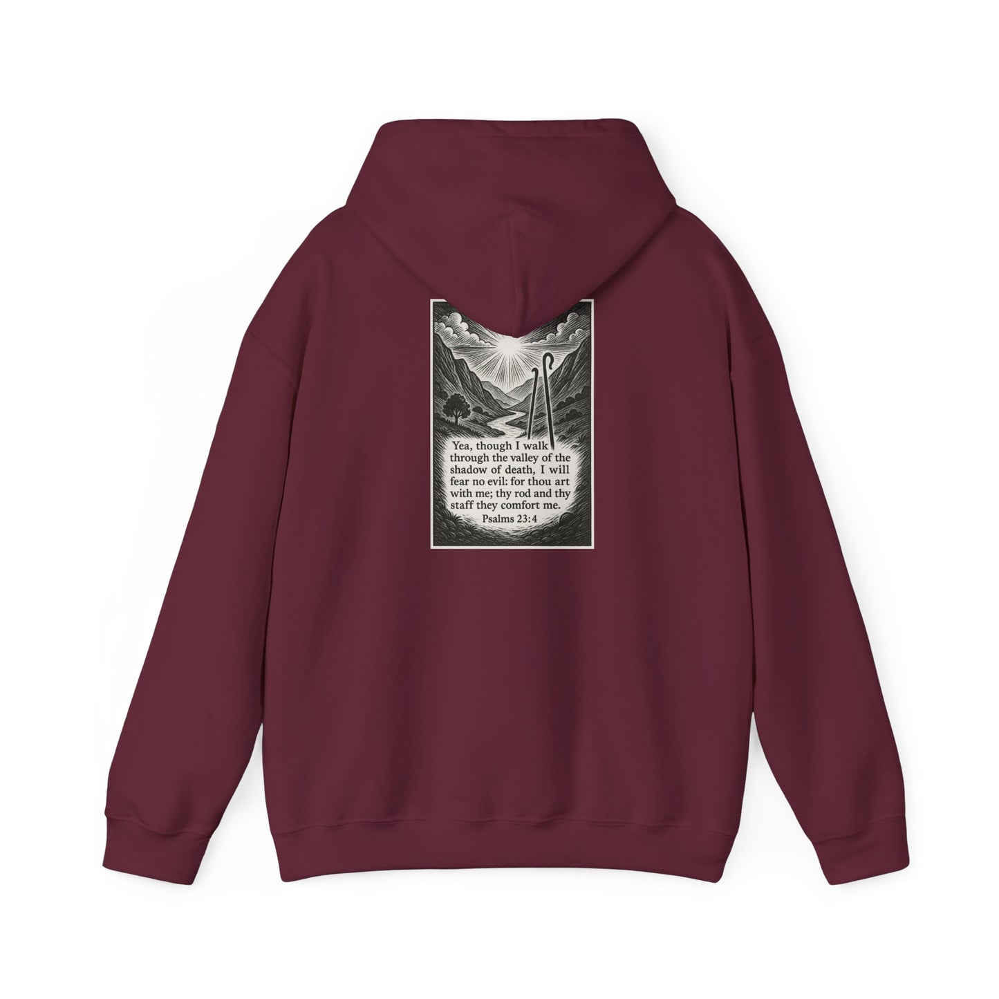 Psalms 23:4 - Hoodie