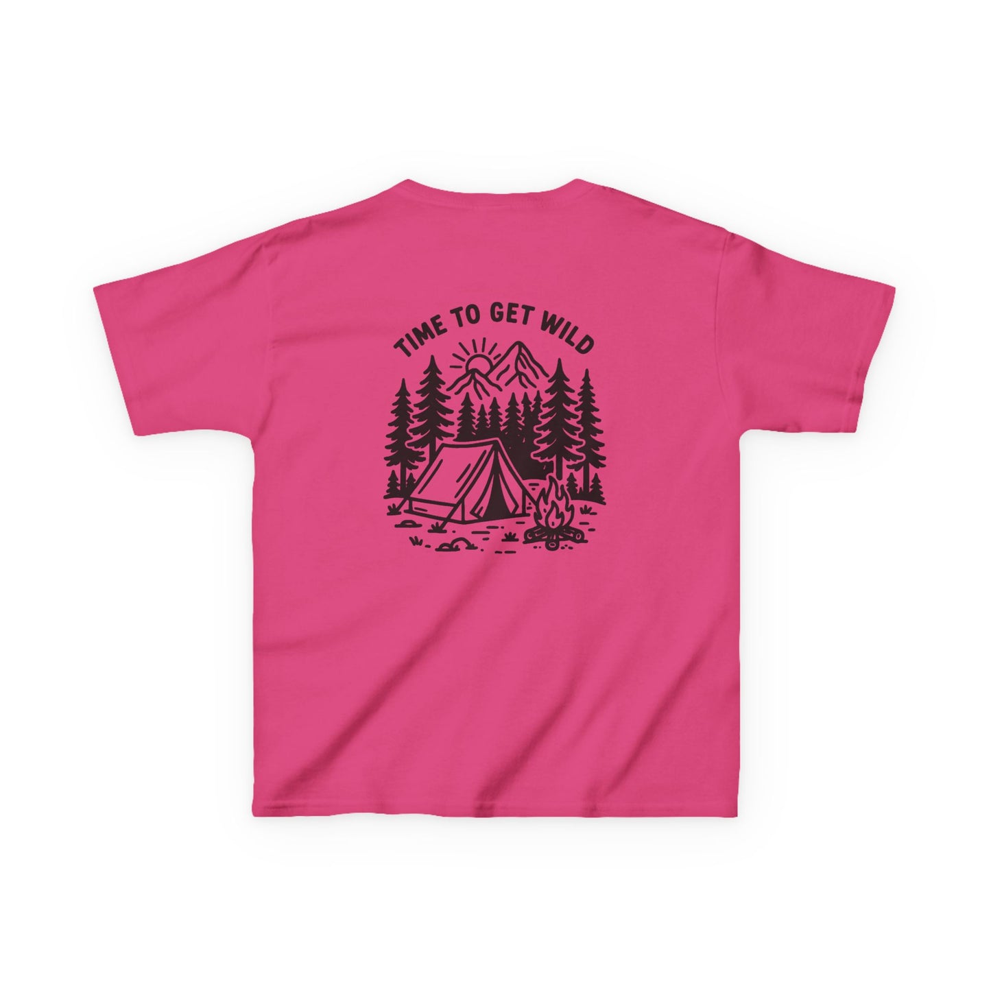 Kids Camping Adventure Tee