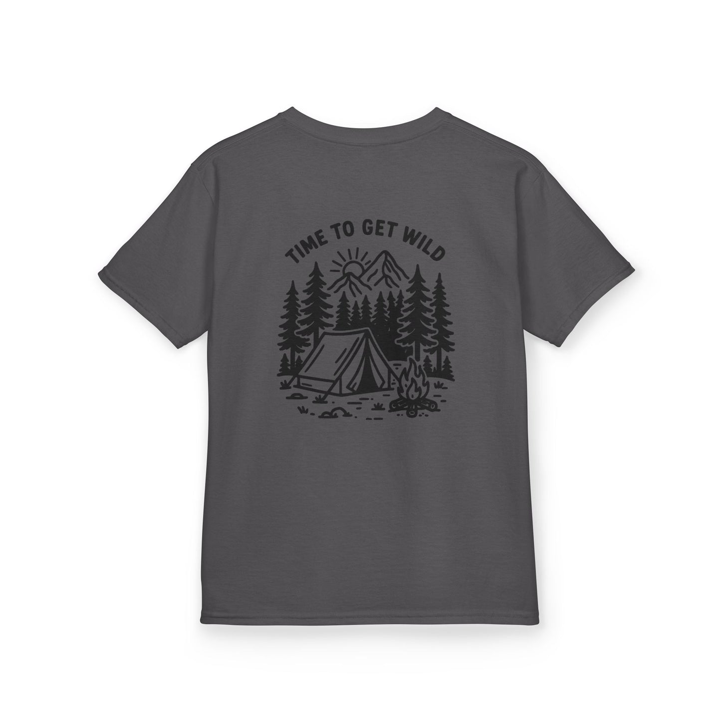 Kids Camping Adventure Tee