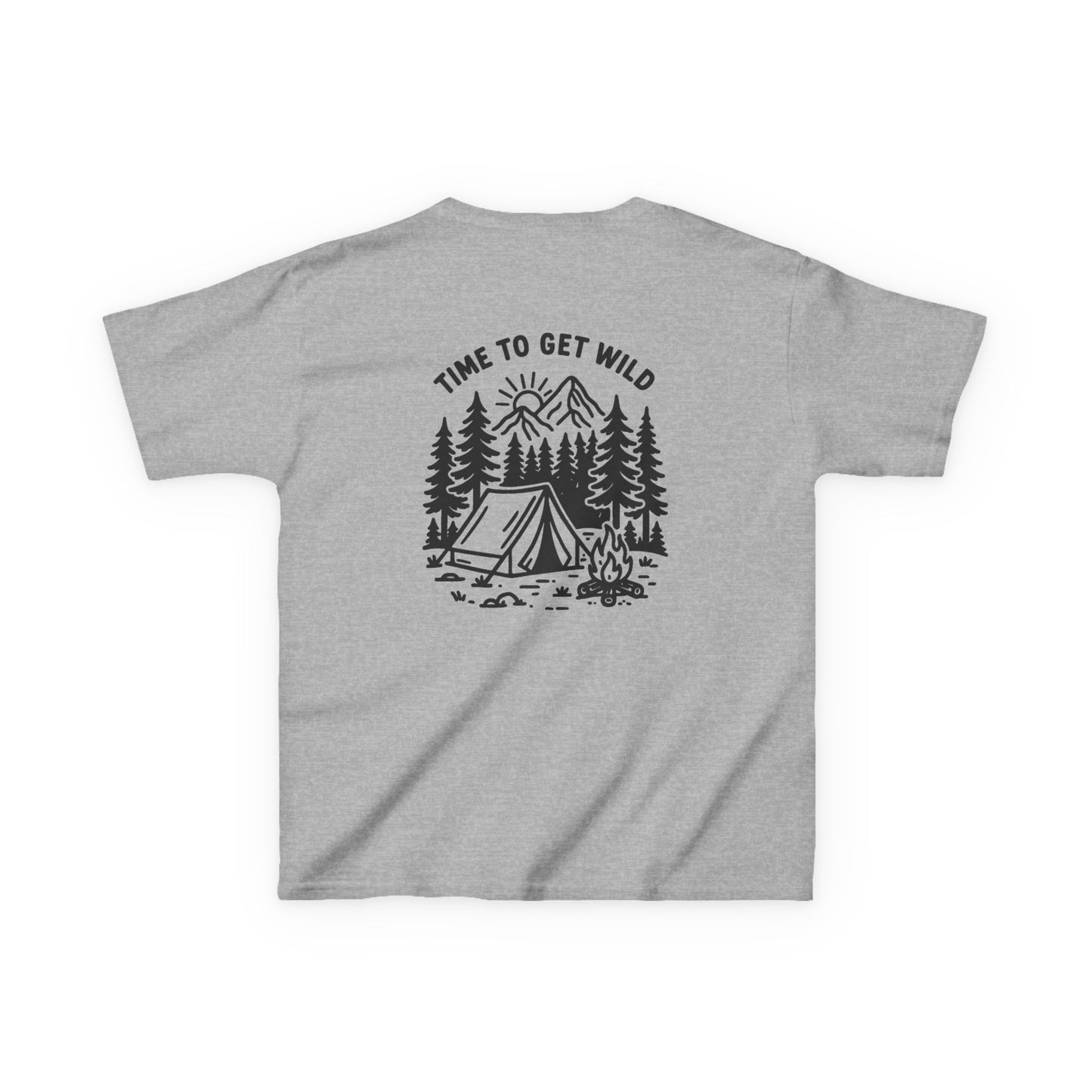 Kids Camping Adventure Tee