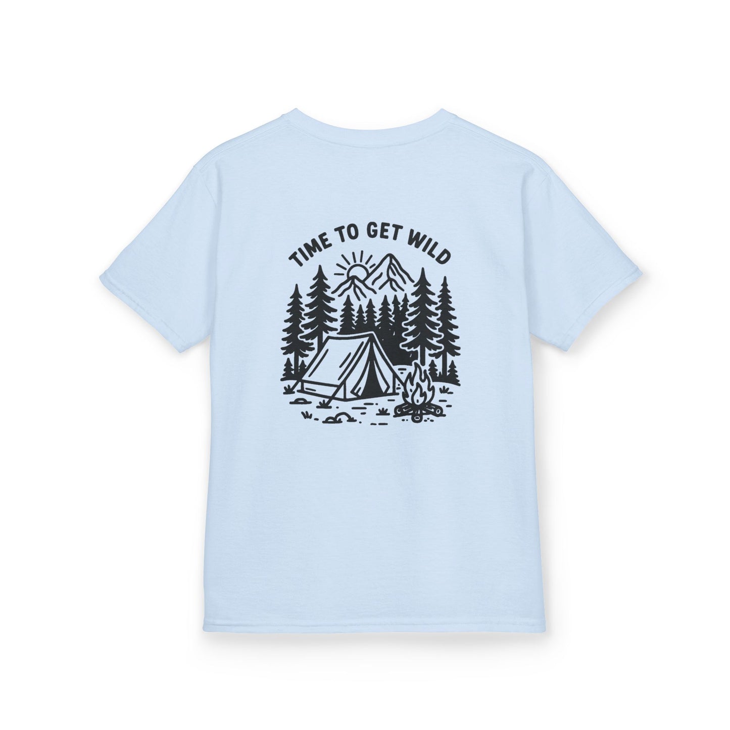 Kids Camping Adventure Tee