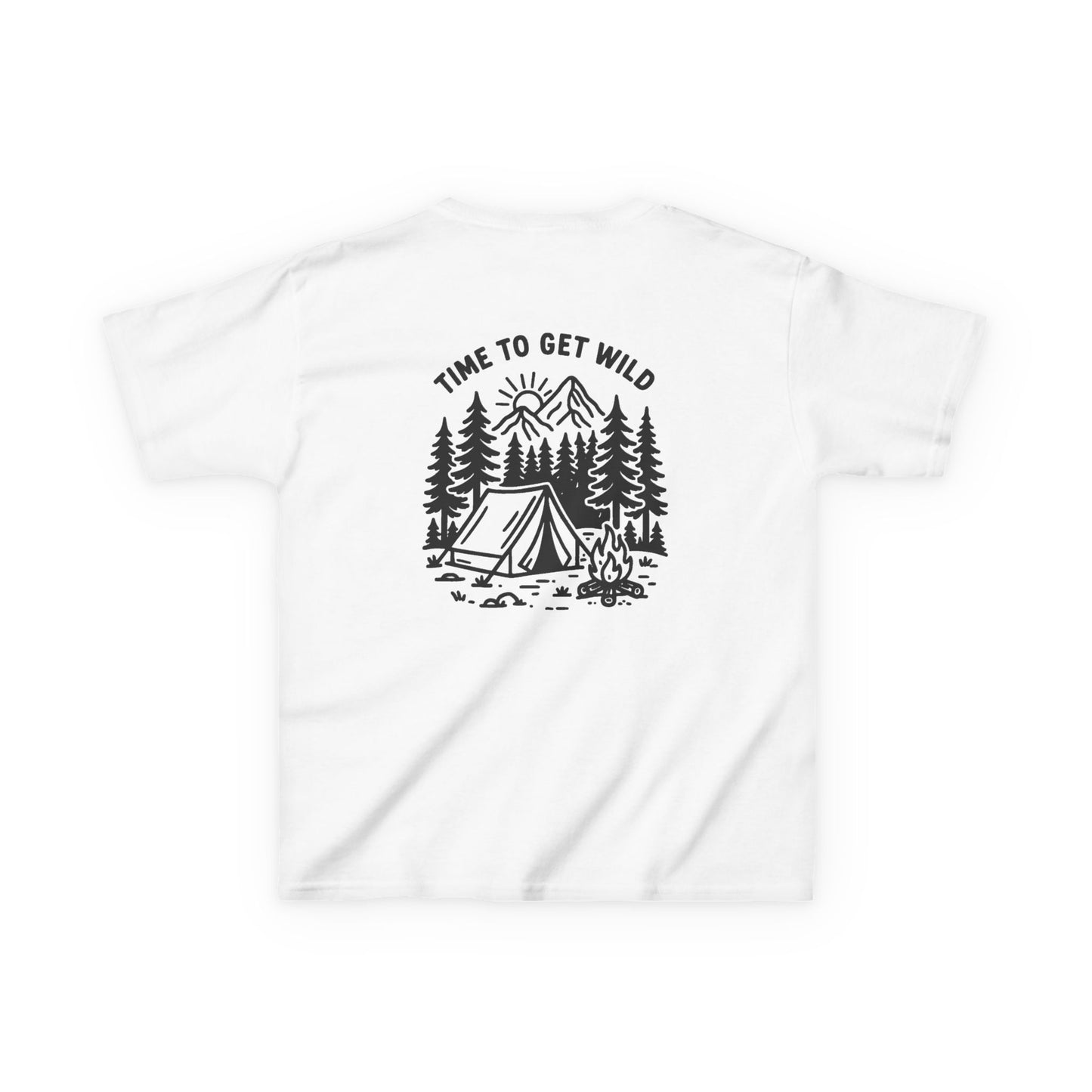 Kids Camping Adventure Tee