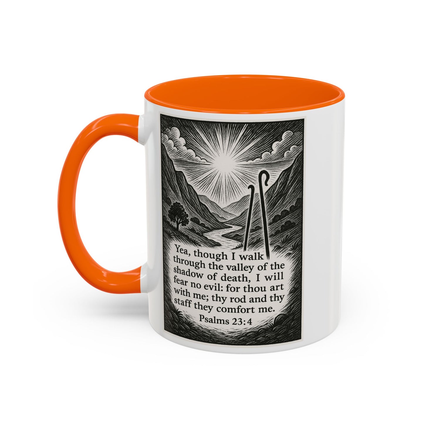 Psalms 23:4 Coffe Mug