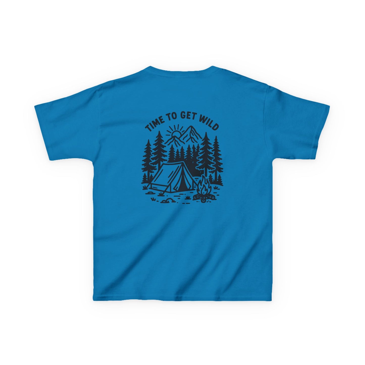 Kids Camping Adventure Tee