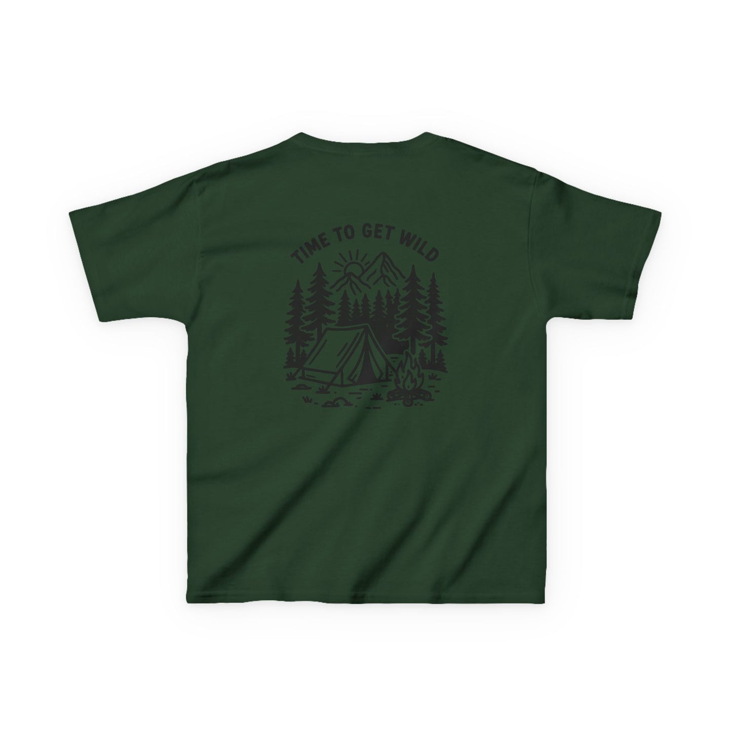 Kids Camping Adventure Tee