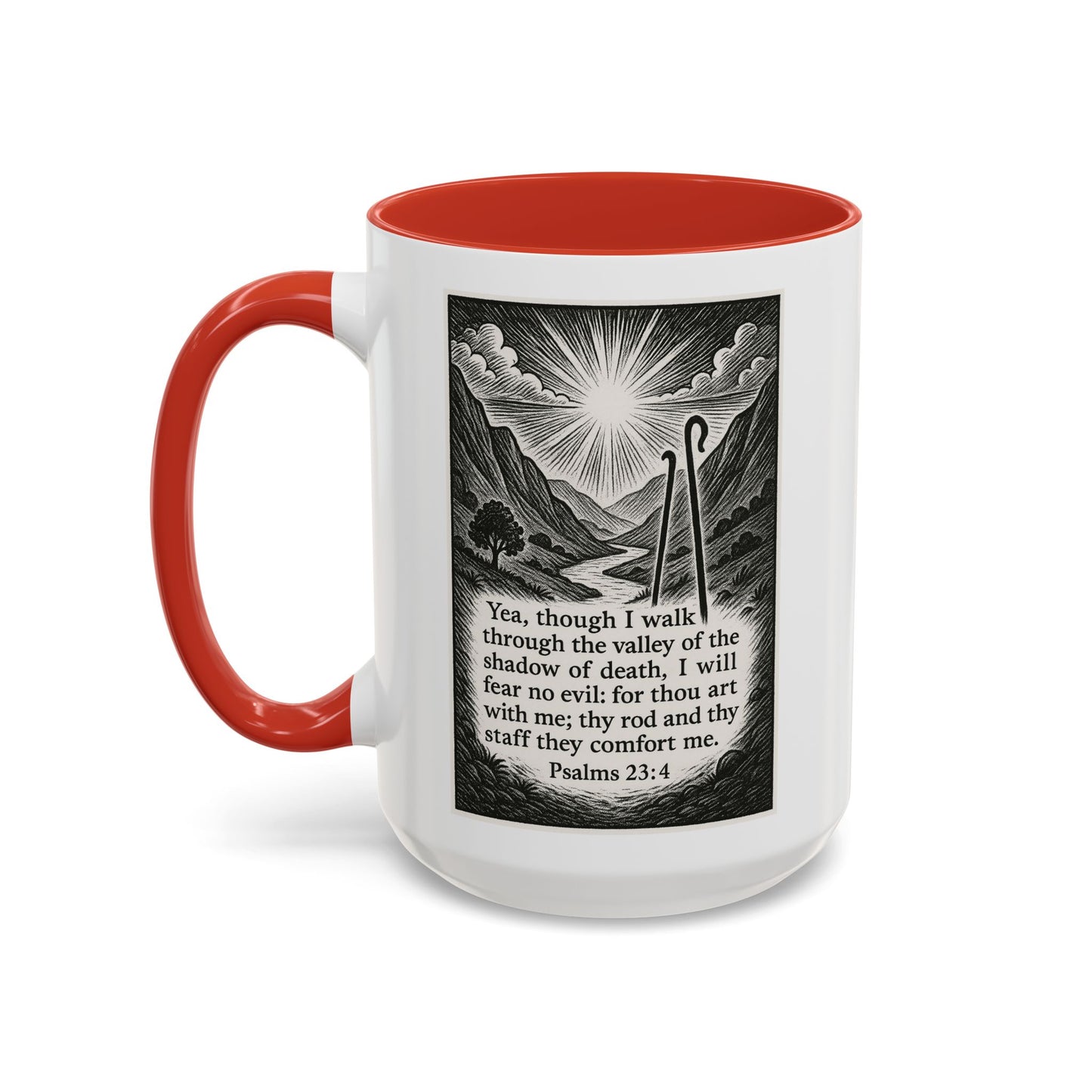 Psalms 23:4 Coffe Mug