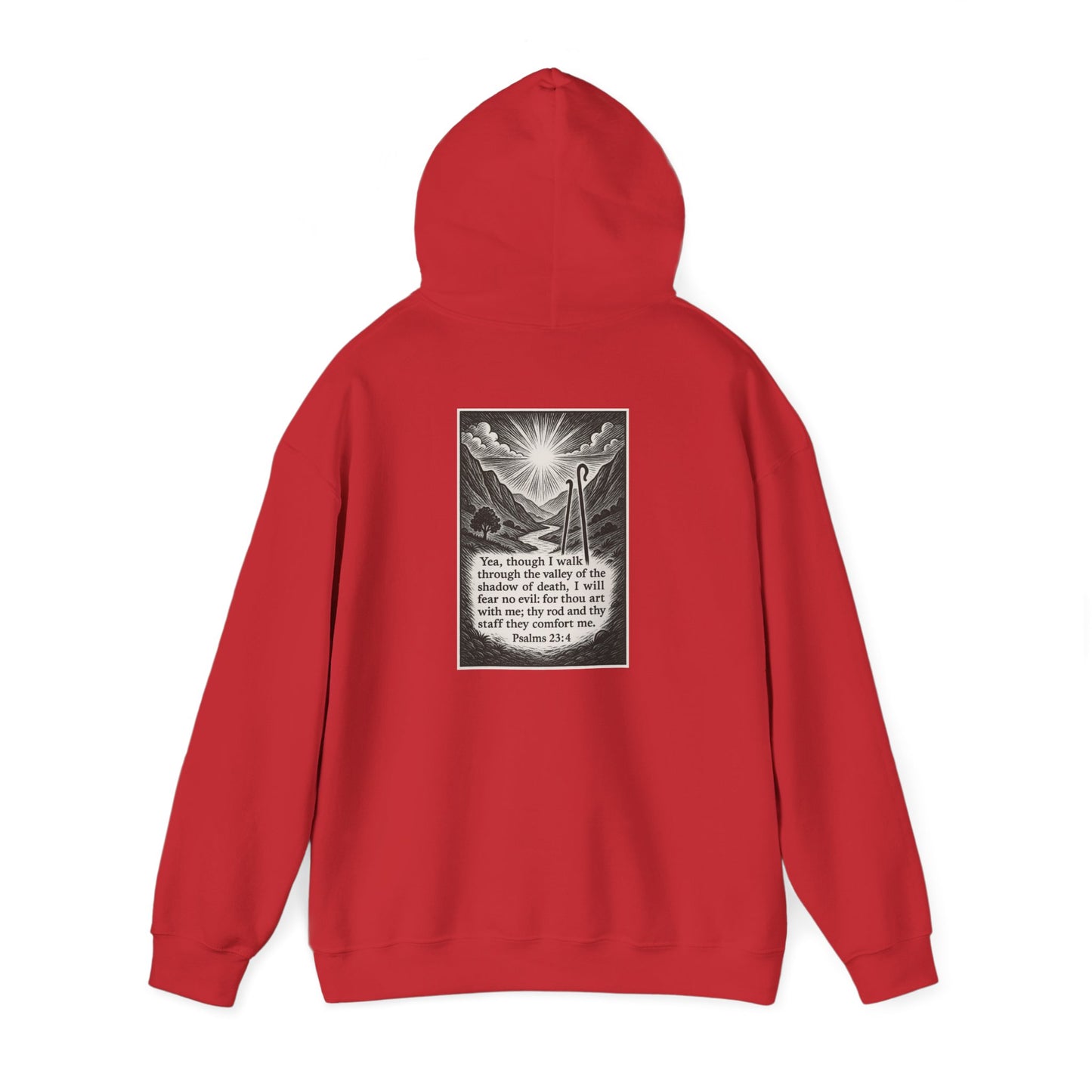Psalms 23:4 - Hoodie