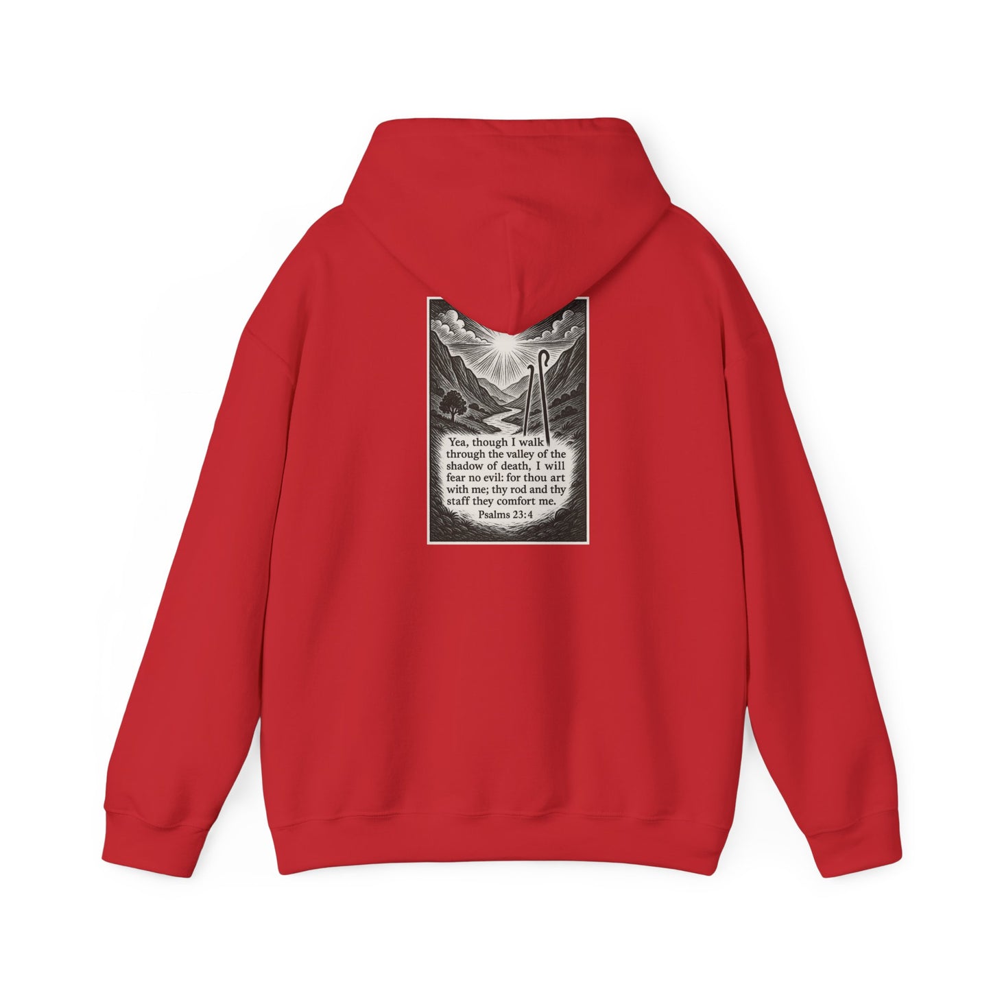 Psalms 23:4 - Hoodie