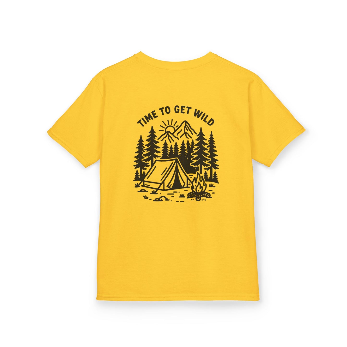 Kids Camping Adventure Tee