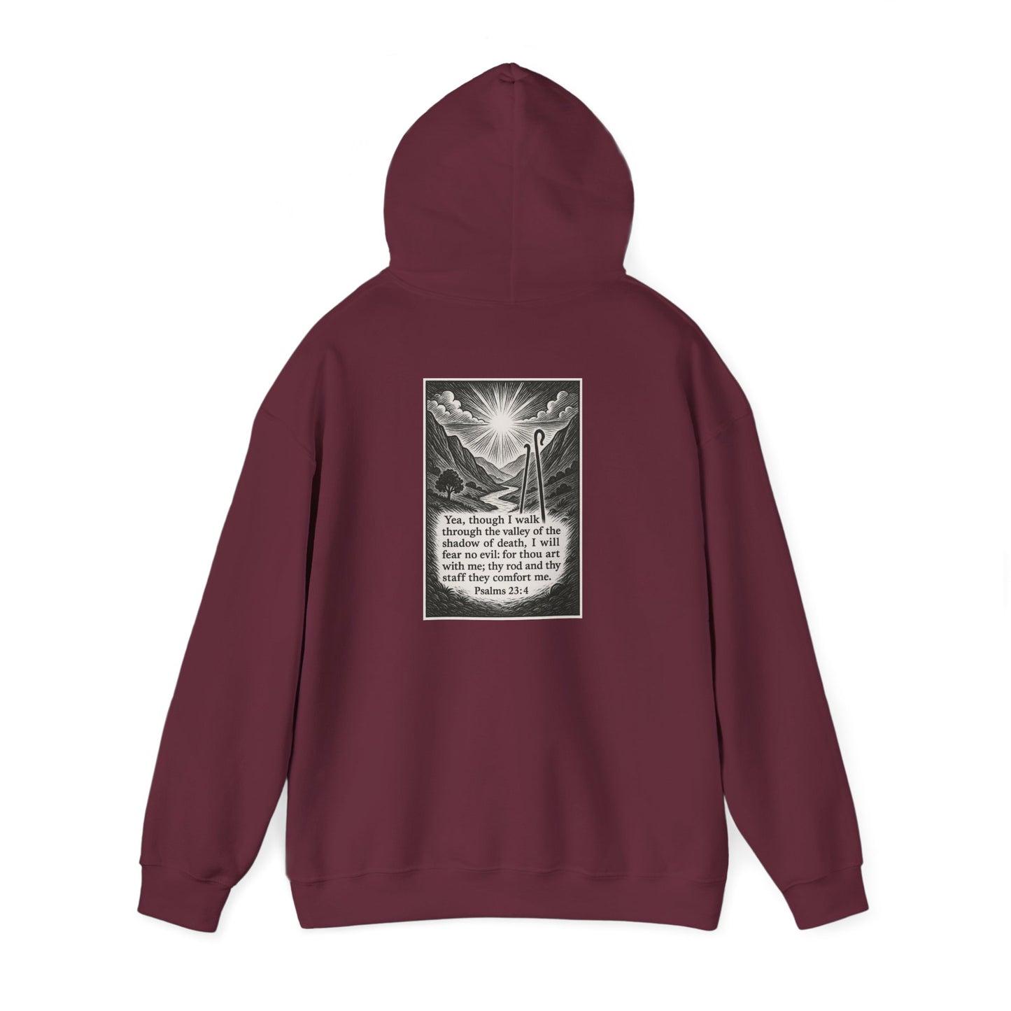 Psalms 23:4 - Hoodie