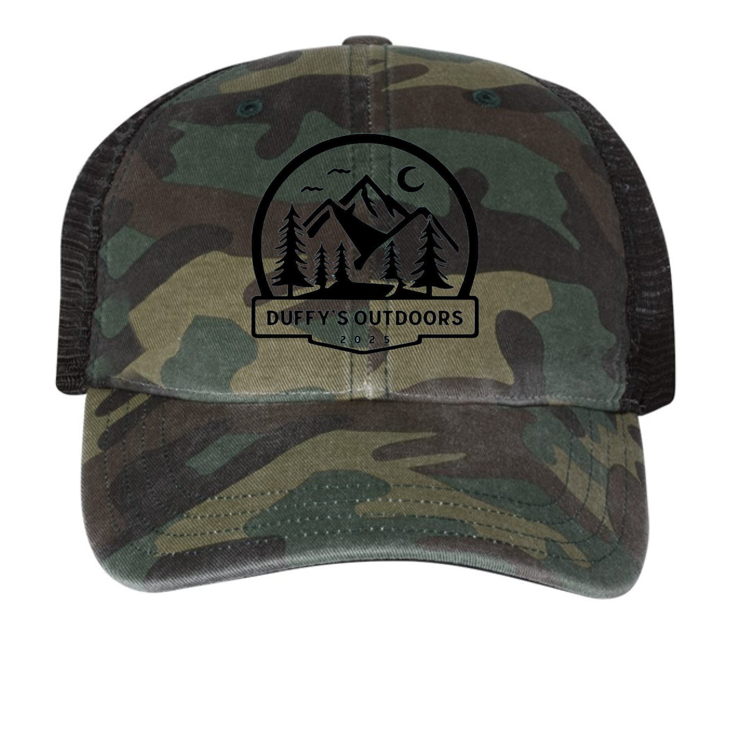 Green Camo/ Black - FRONT