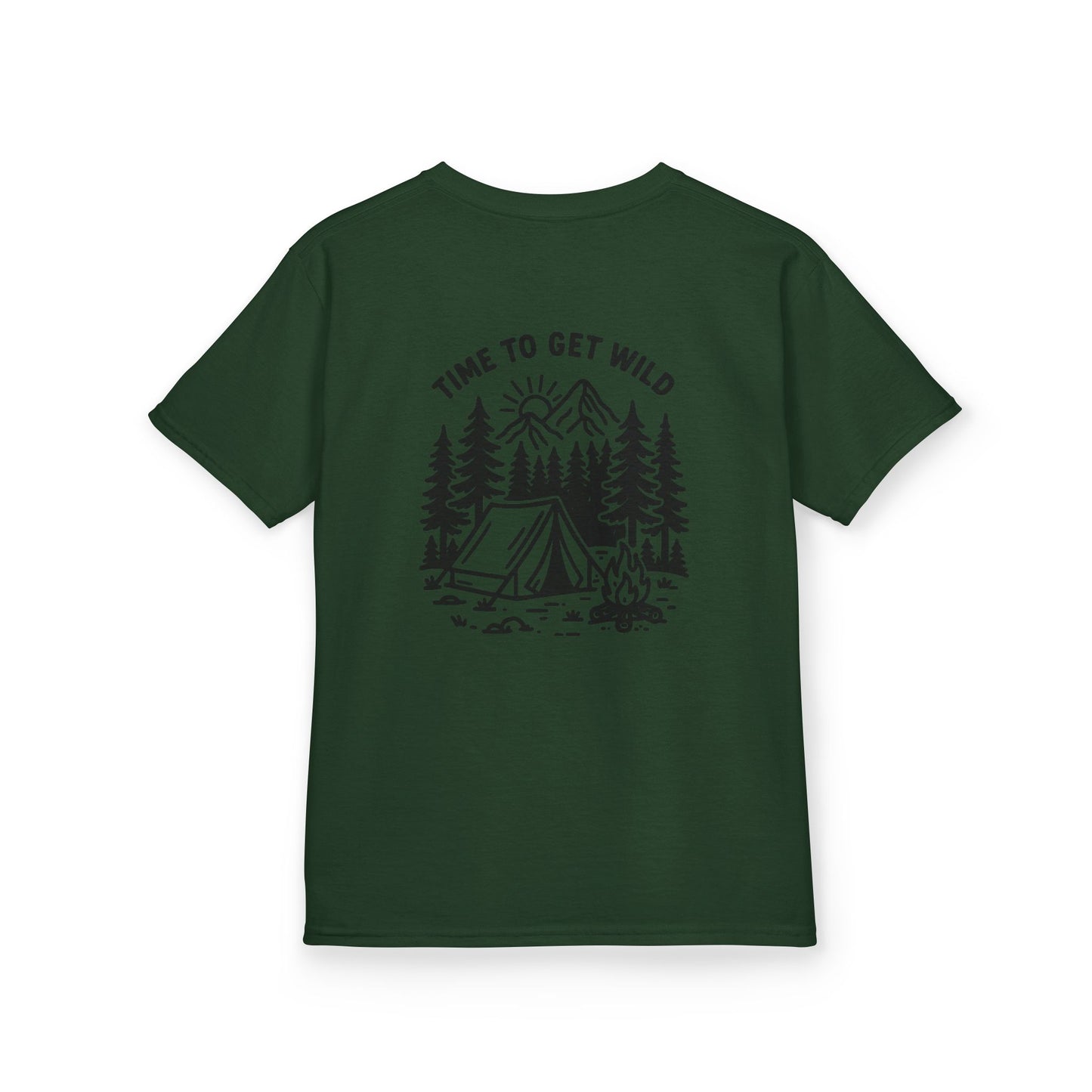 Kids Camping Adventure Tee