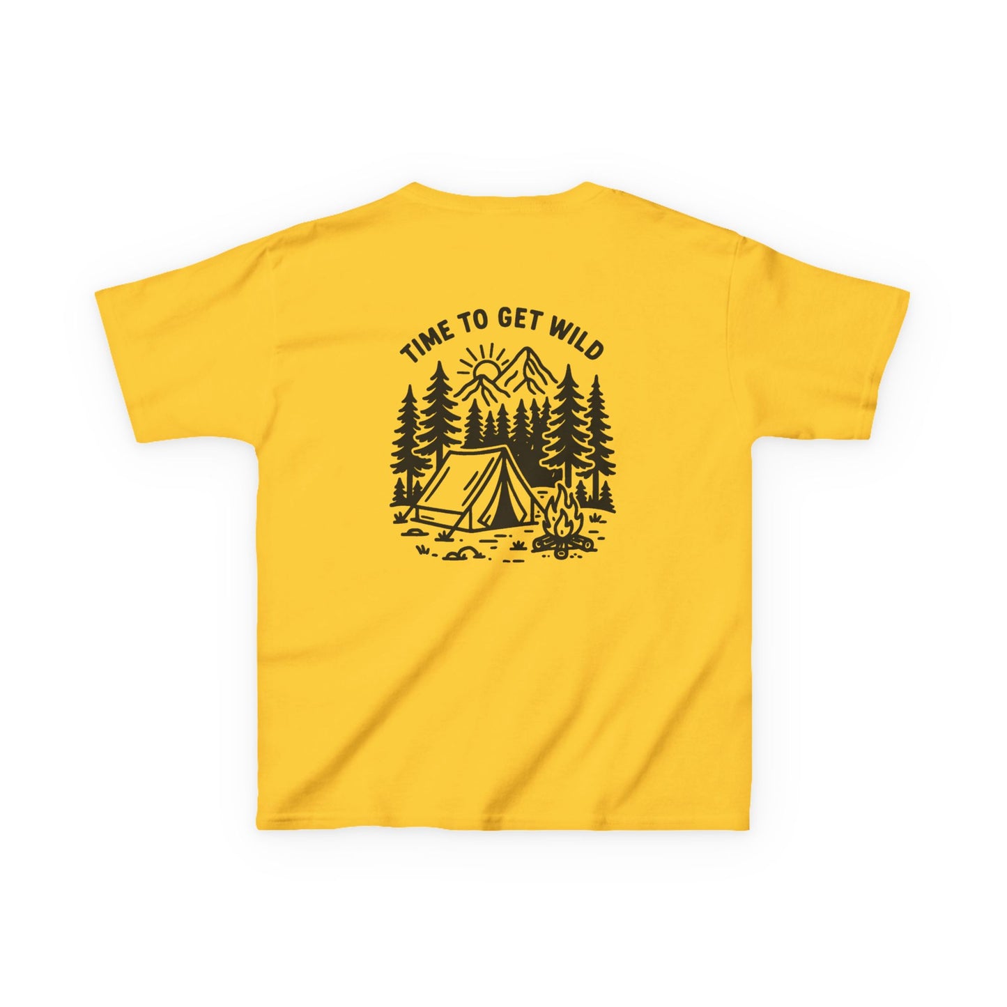 Kids Camping Adventure Tee