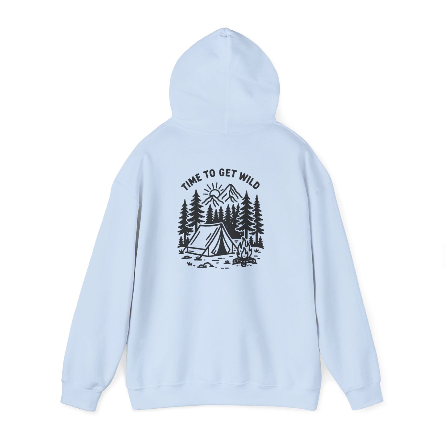 Adventure Camping Hoodie, Cozy Outdoor Sweatshirt, Wilderness Sweatshirt, Nature Lover Gift, Unisex Hoodie