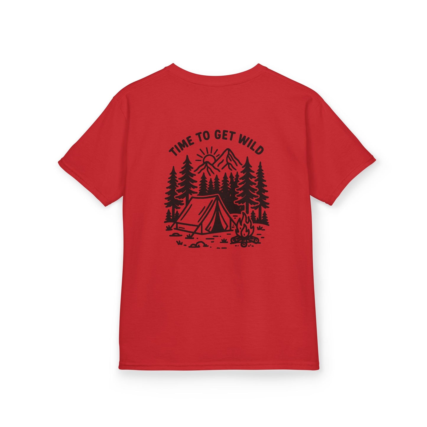 Kids Camping Adventure Tee