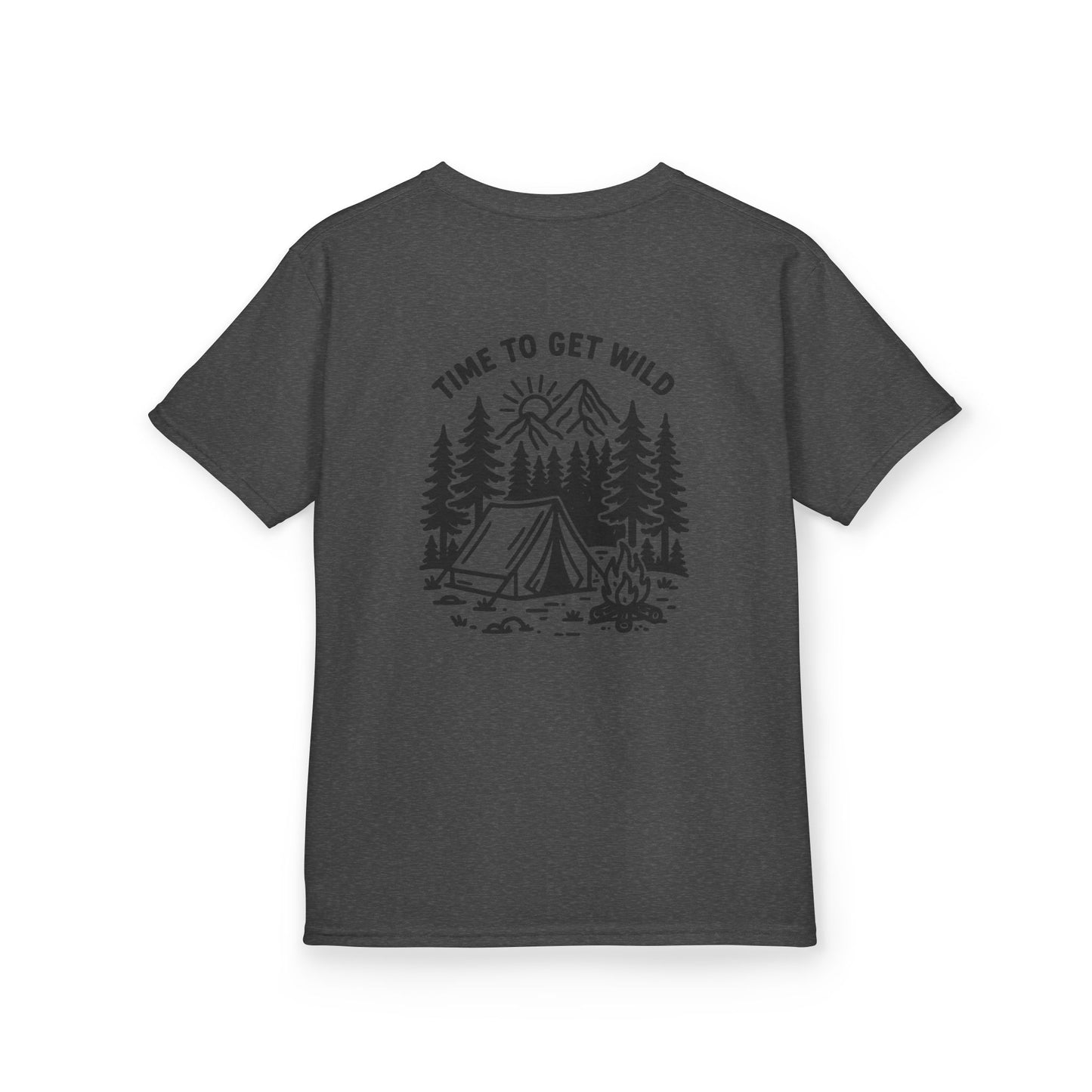 Kids Camping Adventure Tee