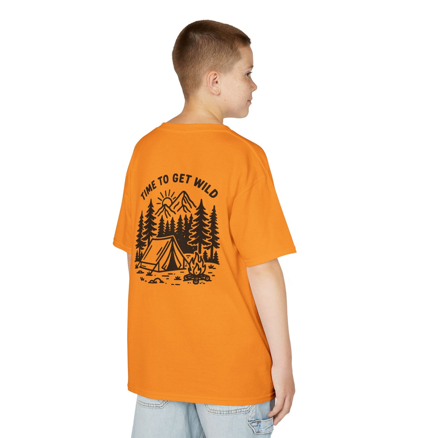 Kids Camping Adventure Tee