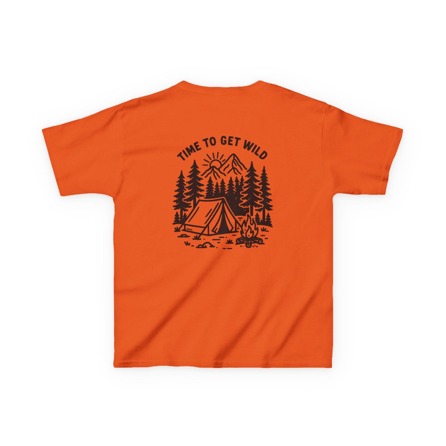 Kids Camping Adventure Tee