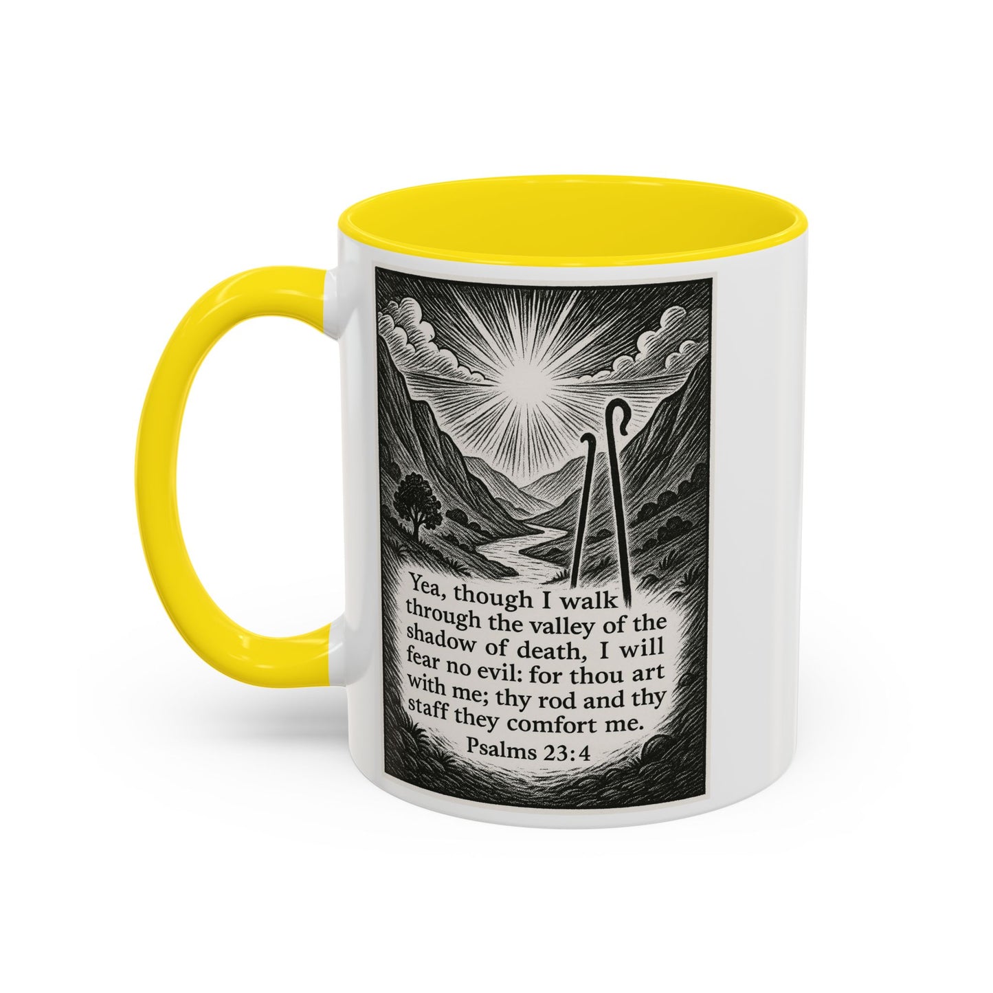 Psalms 23:4 Coffe Mug
