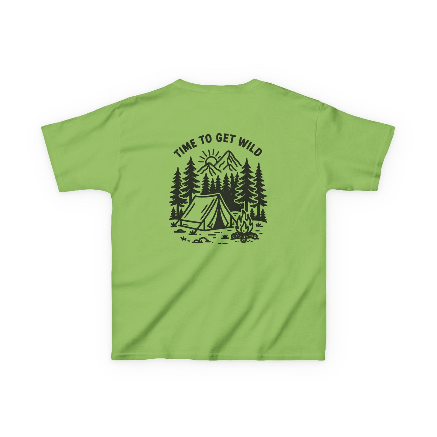 Kids Camping Adventure Tee