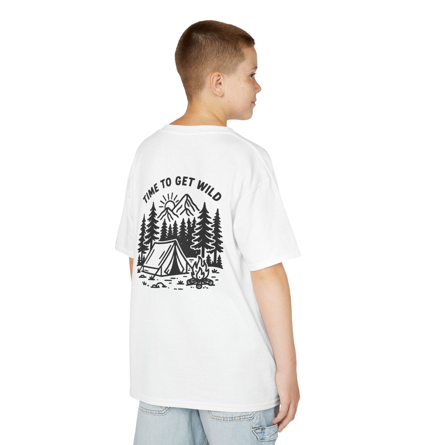 Kids Camping Adventure Tee