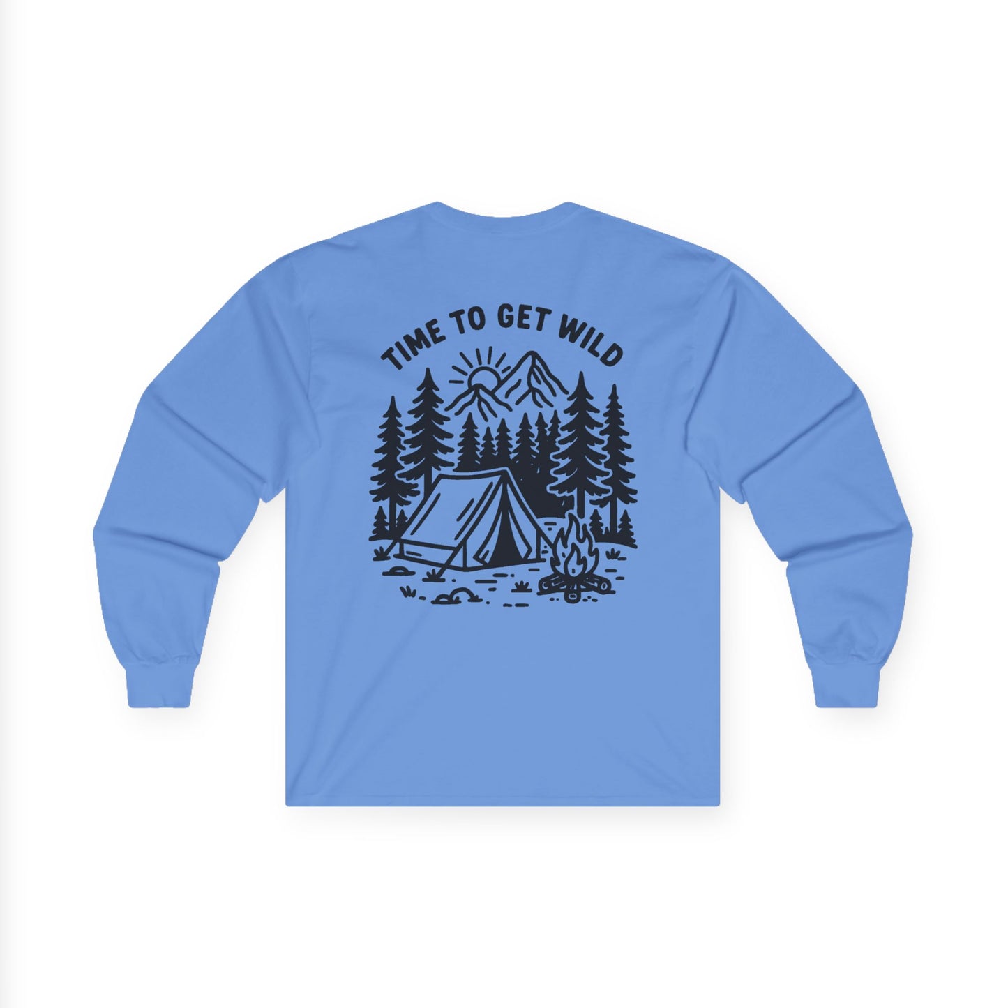 Long Sleeve Tee -  'Time to Get Wild'