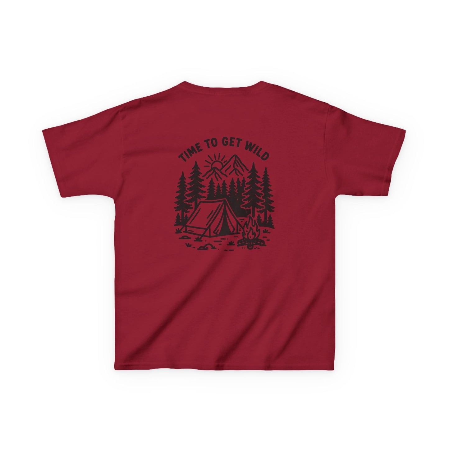 Kids Camping Adventure Tee
