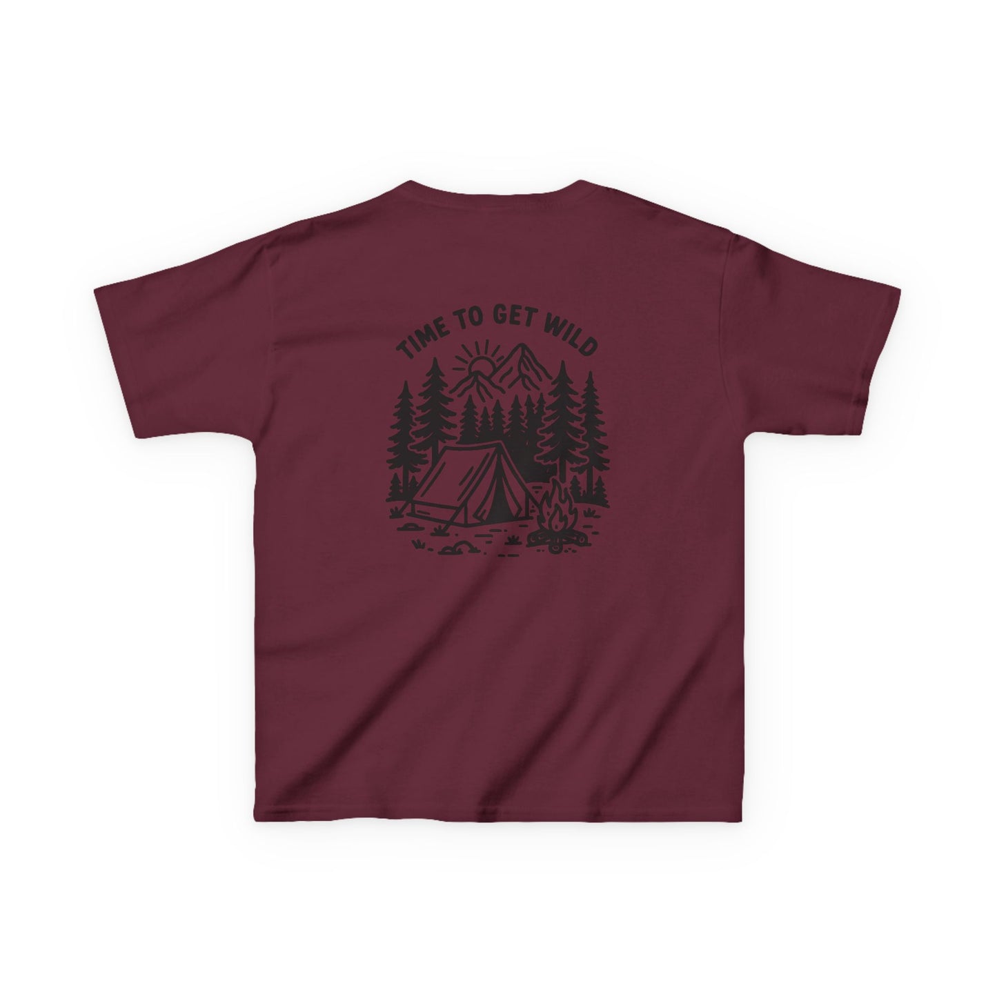 Kids Camping Adventure Tee