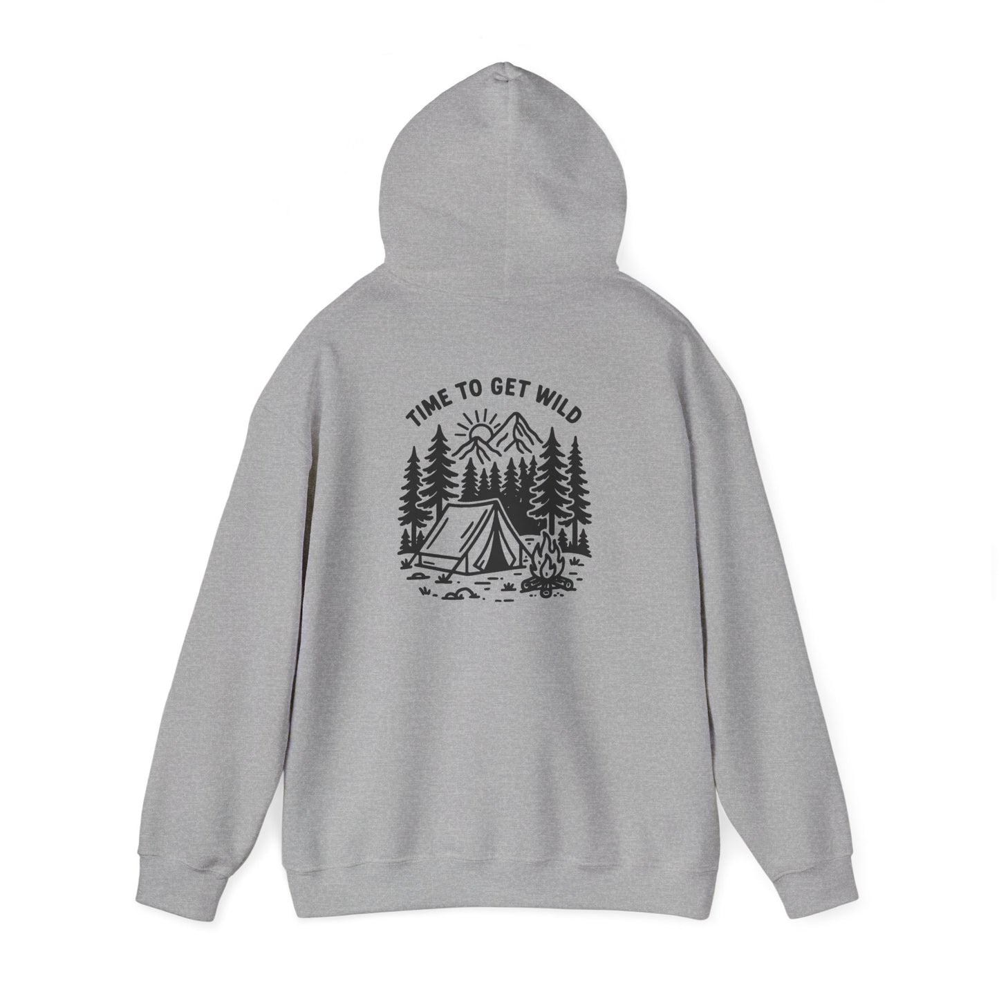 Adventure Camping Hoodie, Cozy Outdoor Sweatshirt, Wilderness Sweatshirt, Nature Lover Gift, Unisex Hoodie