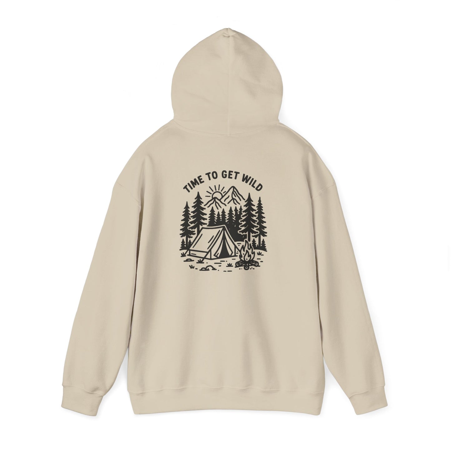 Adventure Camping Hoodie, Cozy Outdoor Sweatshirt, Wilderness Sweatshirt, Nature Lover Gift, Unisex Hoodie