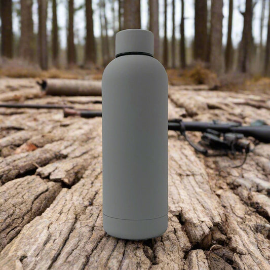 17oz Rubber Vacuum Insulated Stainless Steel Water Bottle