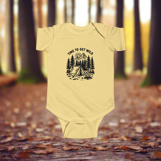 Infant Bodysuit - 'Time to get Wild'