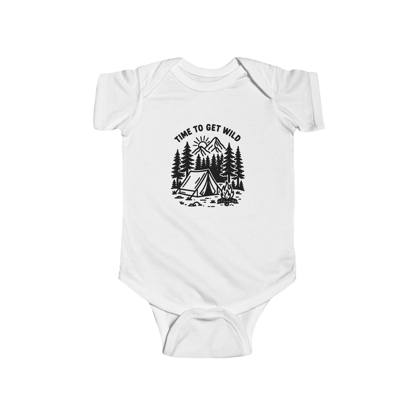 Infant Bodysuit - 'Time to get Wild'
