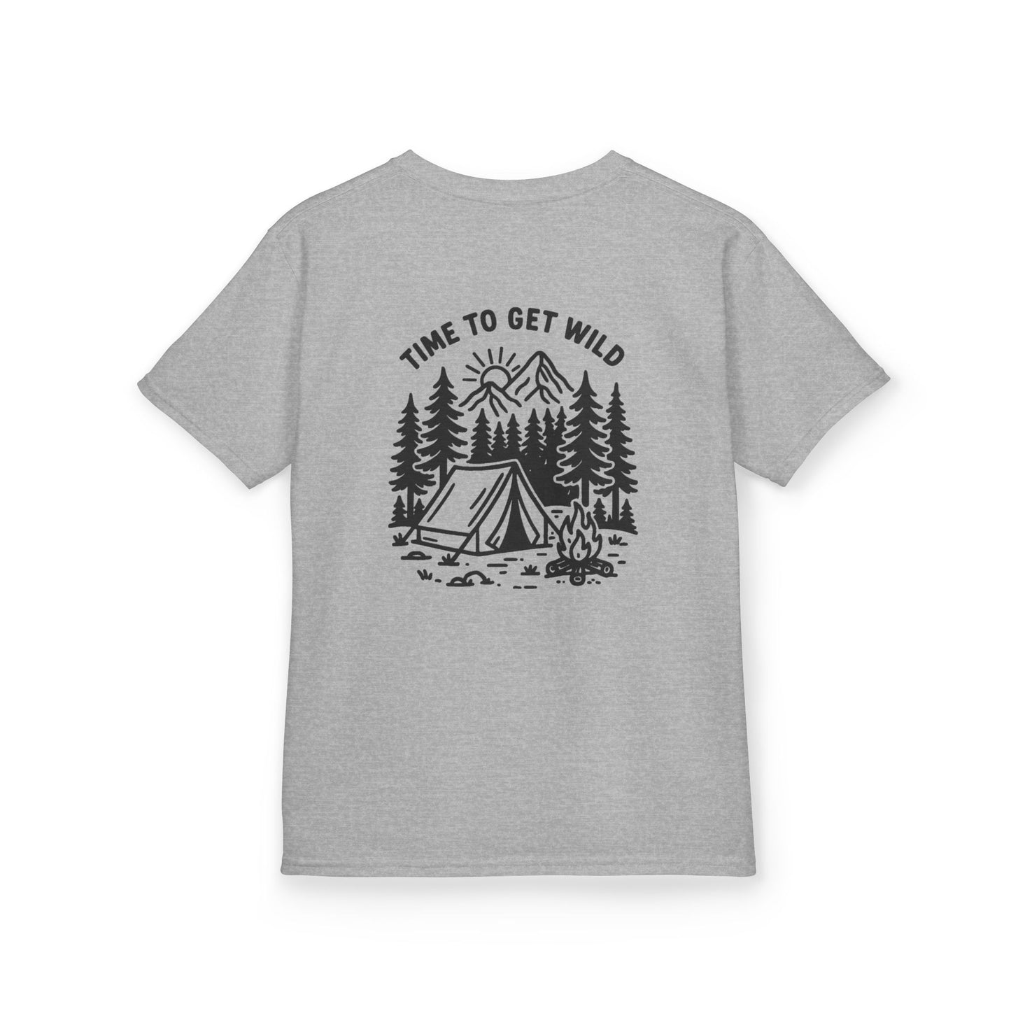 Kids Camping Adventure Tee
