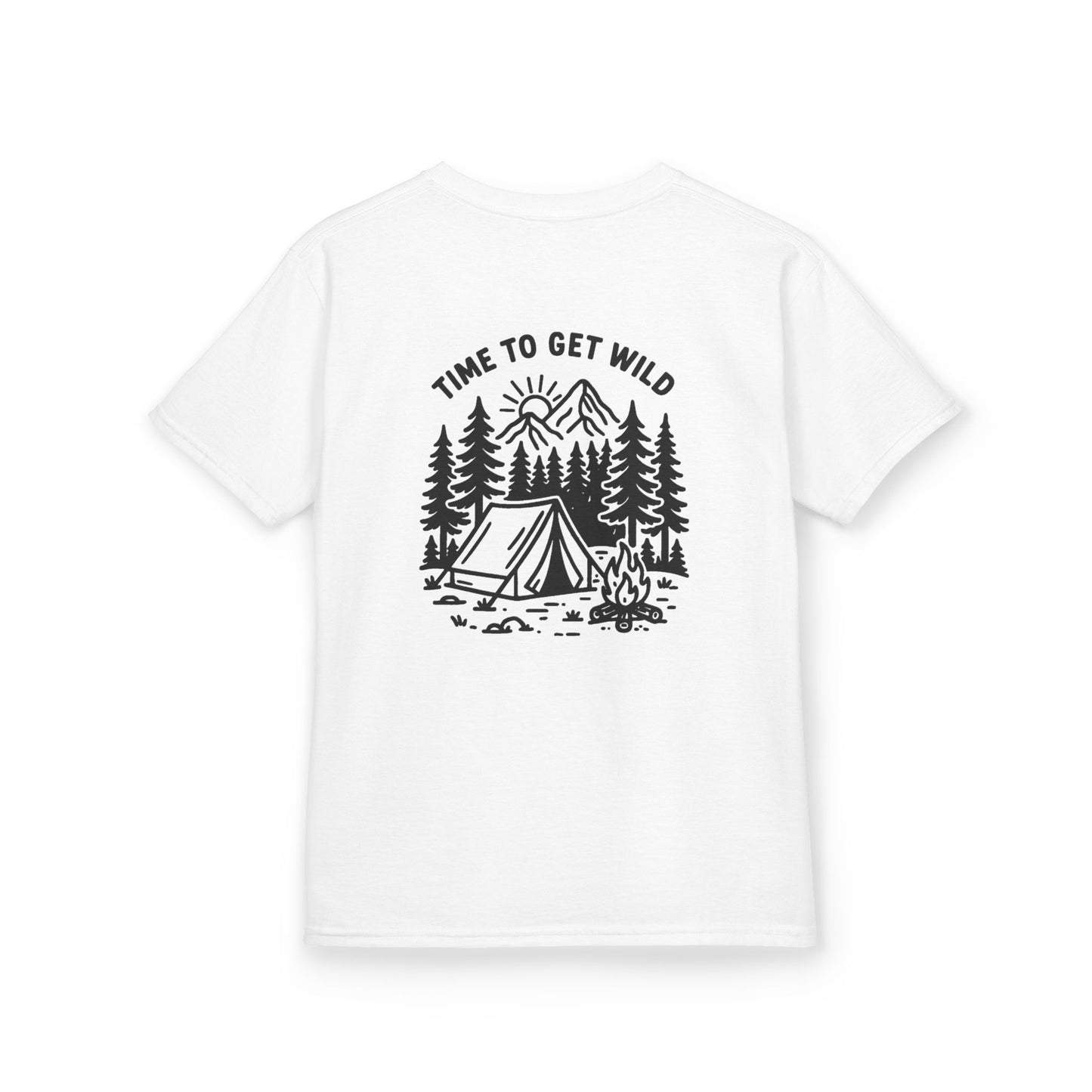 Kids Camping Adventure Tee