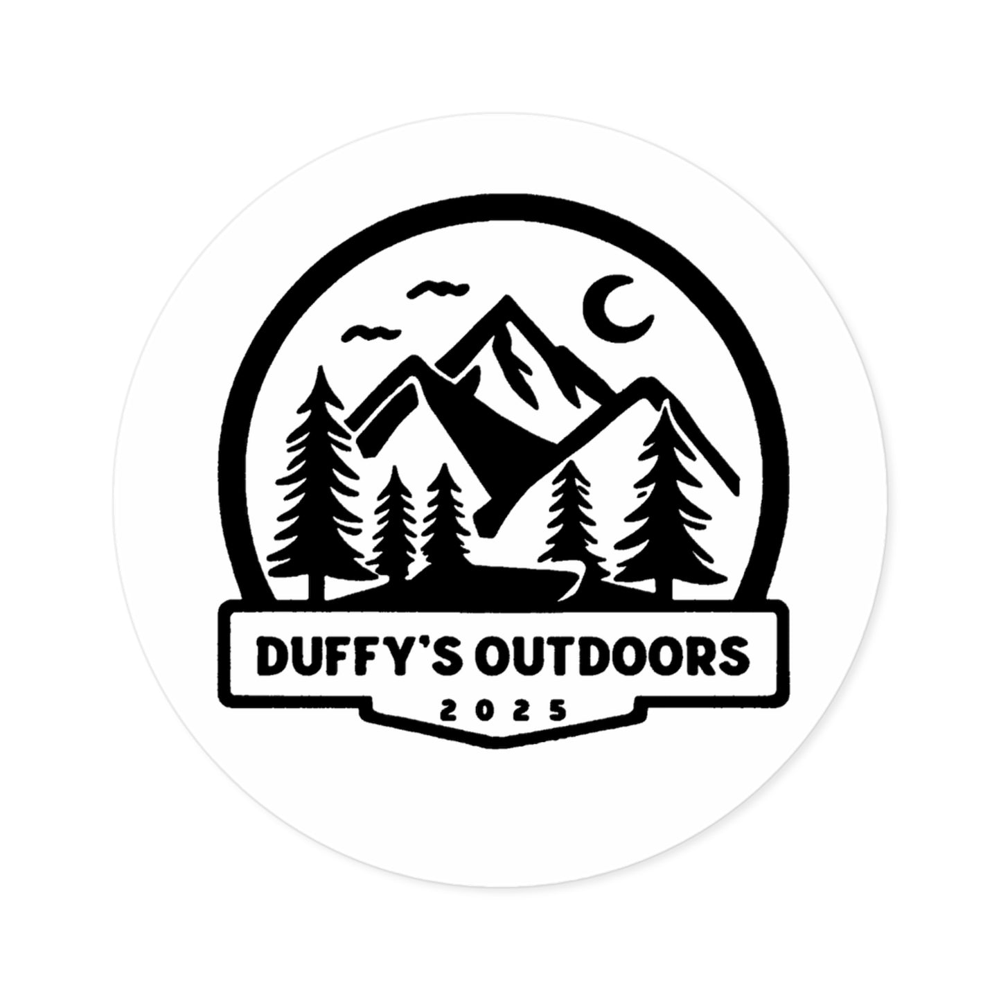 -Duffy's Outdoors 2025 Sticker