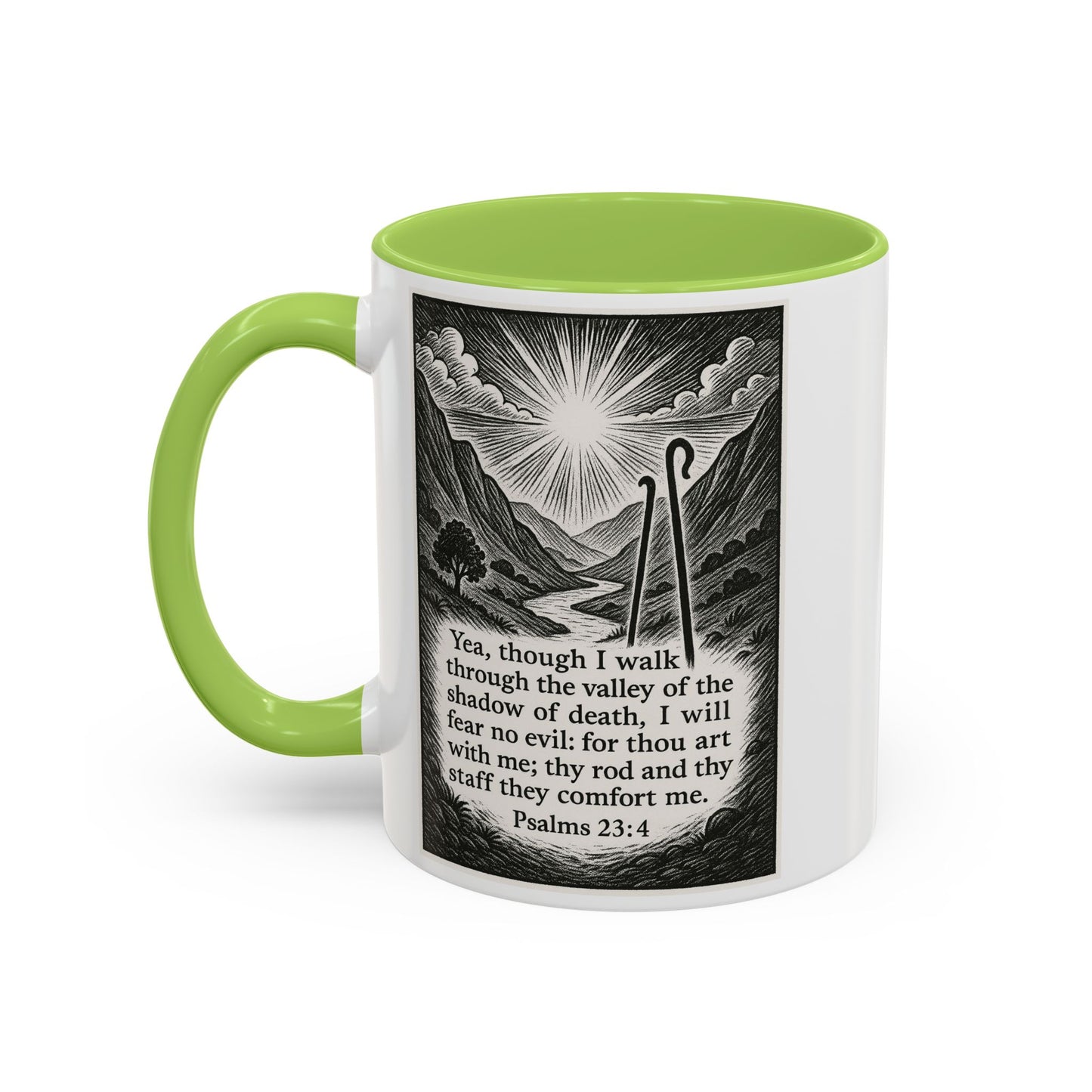 Psalms 23:4 Coffe Mug