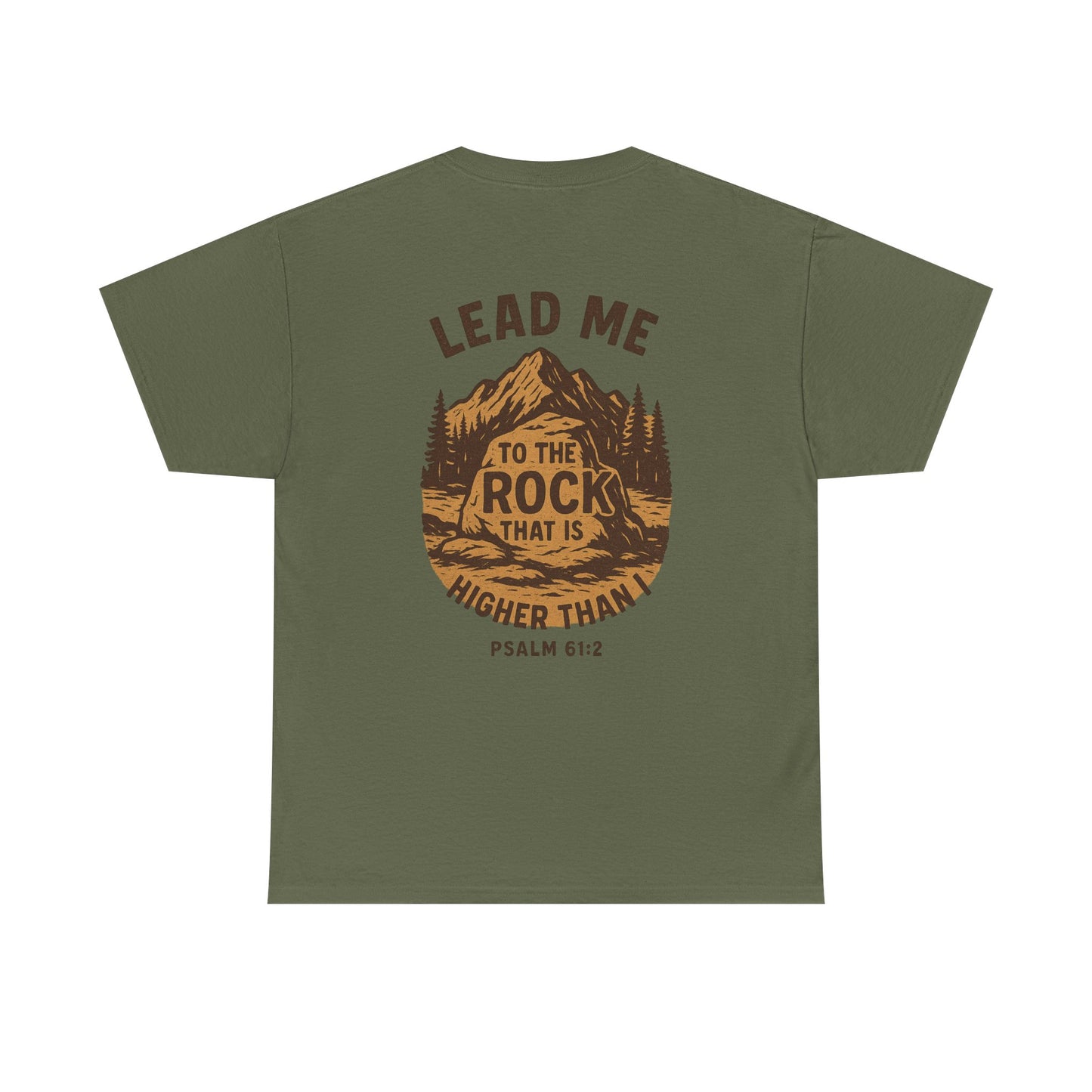 Lead Me To The Rock Shirt - Psalms 61:2