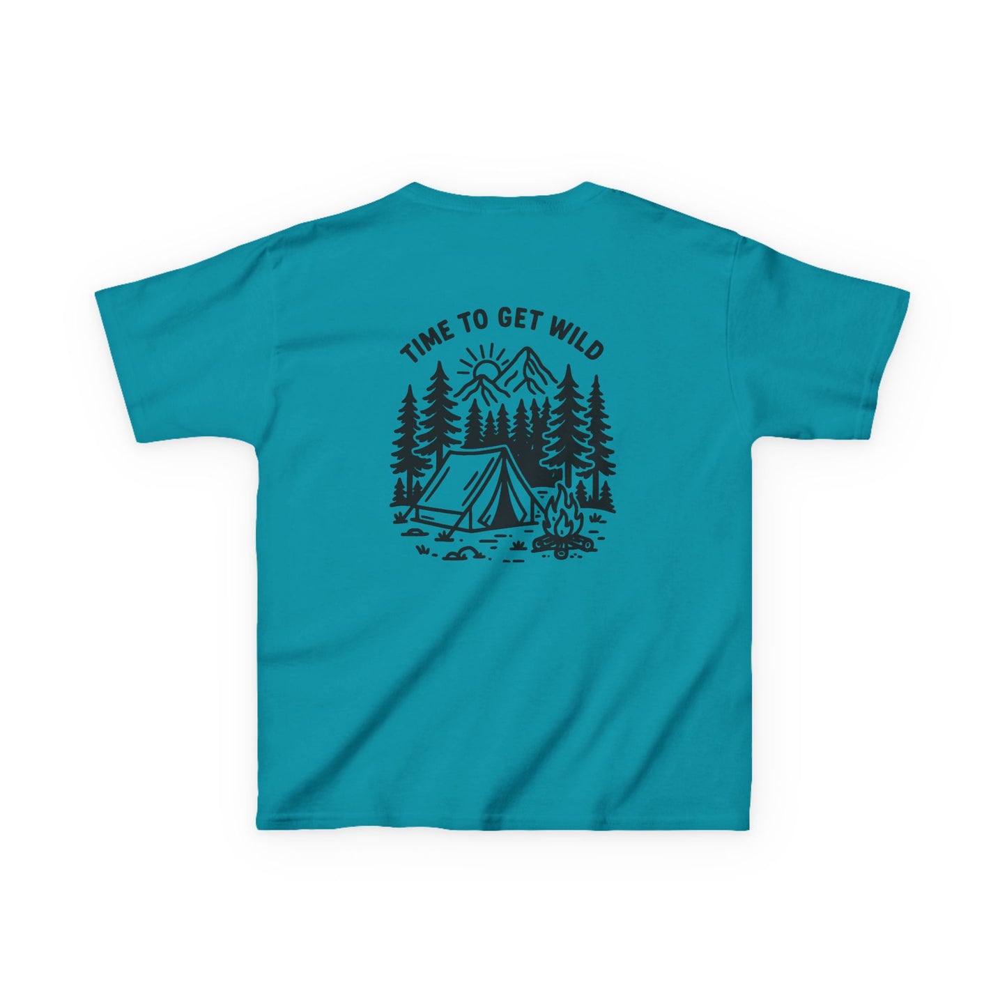 Kids Camping Adventure Tee